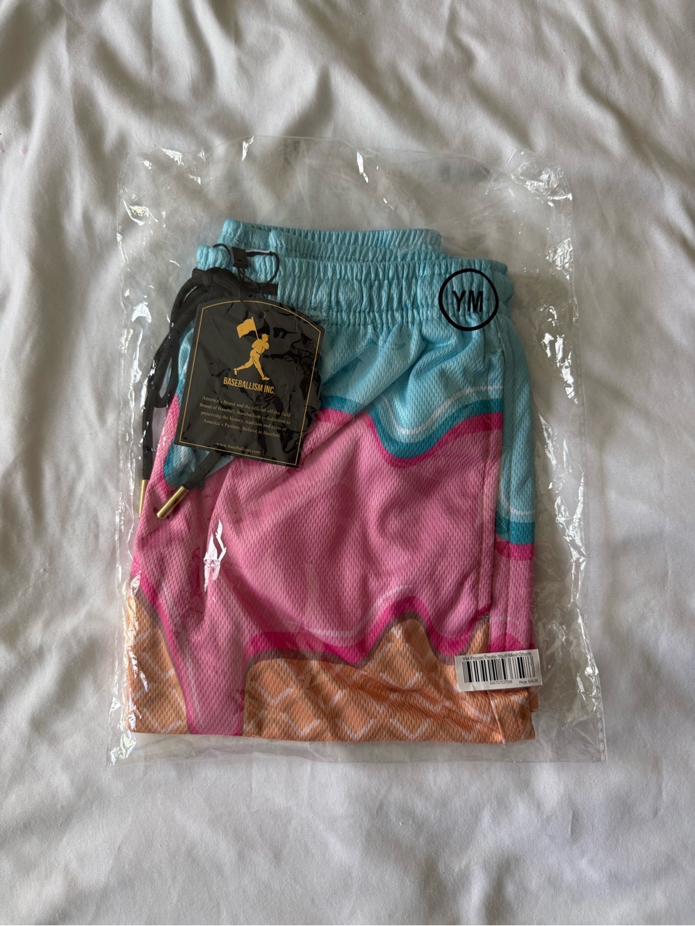 Baseballism Frozen Treats Ice Cream Sundae Mesh Shorts YM